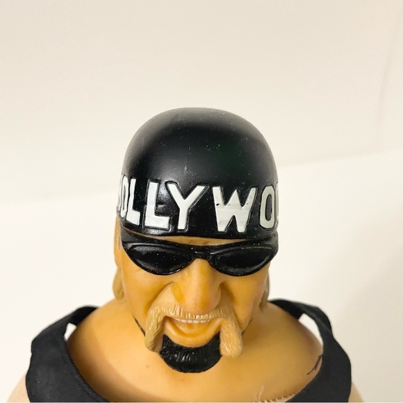 Vintage 1999 NWO Hulk Hollywood Hogan WCW Plush Wrestler 17” Tall - Picture 15 of 16